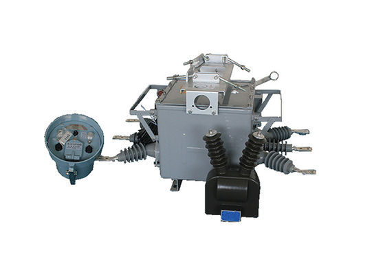 Três fases Vcb Outdoor AC Automático Vacuum Circuit Breaker aço inoxidável com controlador inteligente