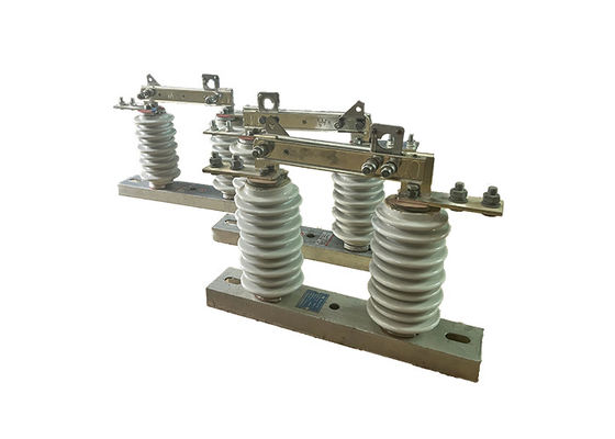 Interruptor de isolamento de alta tensão de fase única, porcelana, interruptor de vácuo externo 1250A 12kV para subestação