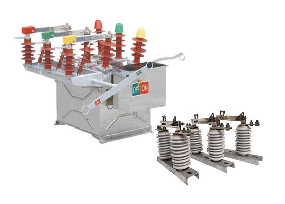 Interruptor de vácuo AC de alta tensão Interruptor de circuito automático / manual inteligente combinado com gancho de fase única
