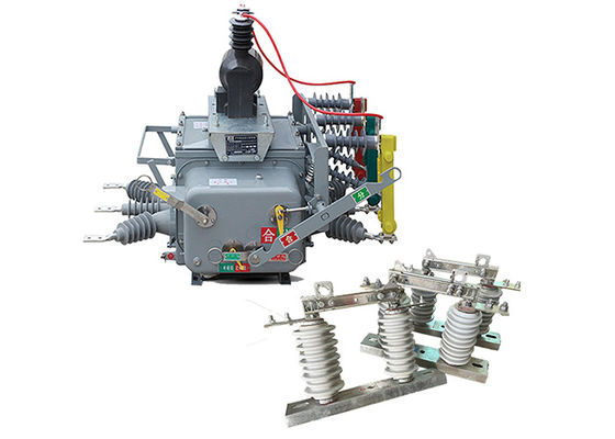 Interruptor de vácuo de 50 Hz AC Recloser de energia Interruptor de circuito com controlador com interruptor de interruptor vertical GB1984-2003