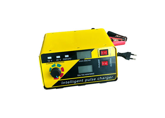Carregador portátil de arranque de 12V/24V de durabilidade 260W Tipo de reparo automático inteligente Carregador de bateria Bateria de motocicleta