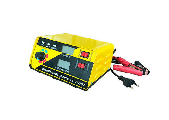 Carregador de bateria de motor Bateria de lítio 12v 24v Carregador de bateria de automóveis Manutenção para automóveis domésticos Motociclo de barco