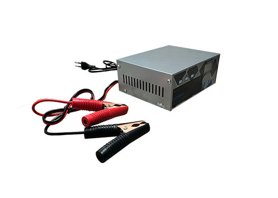 Carregador de bateria de motor inteligente 260W manual ajustável AGM Jump Starter Carregador de bateria de carro portátil com cor prateada